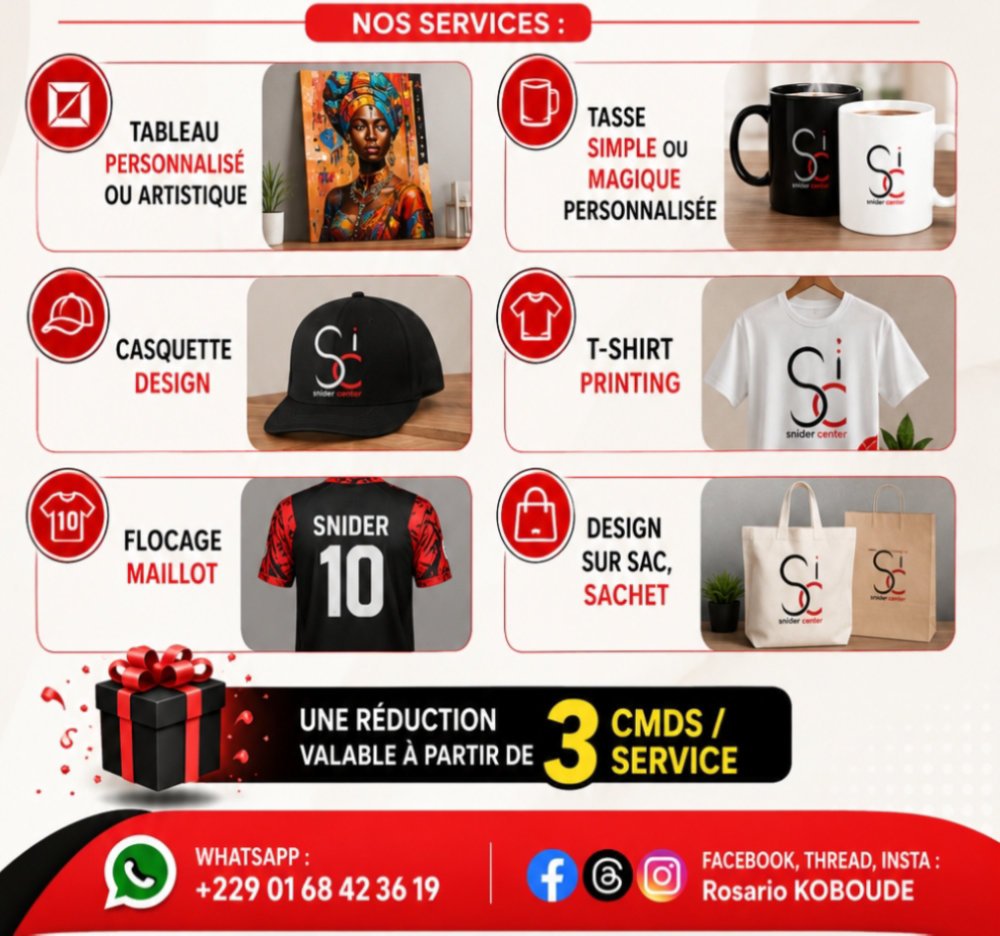Promotion produit / service — snidercenter
