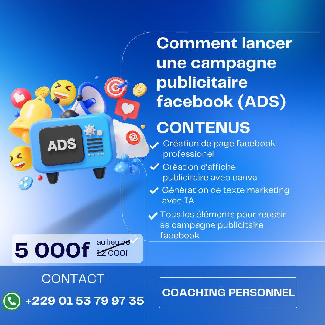Promotion produit / service — service
