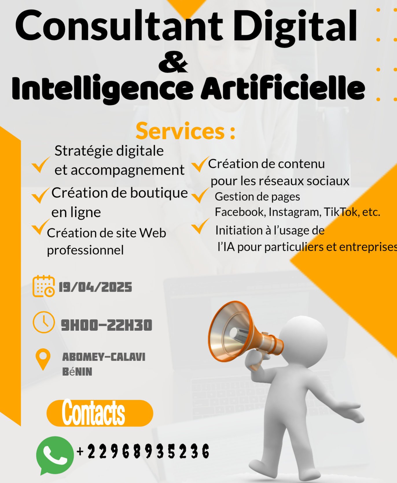 Promotion produit / service — batcheoumbage