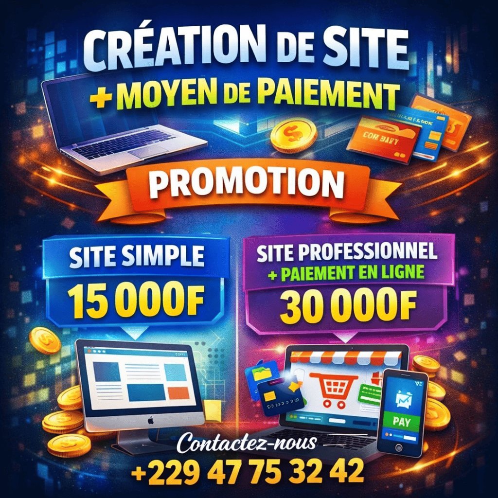 Promotion produit / service — concepteur-de-site
