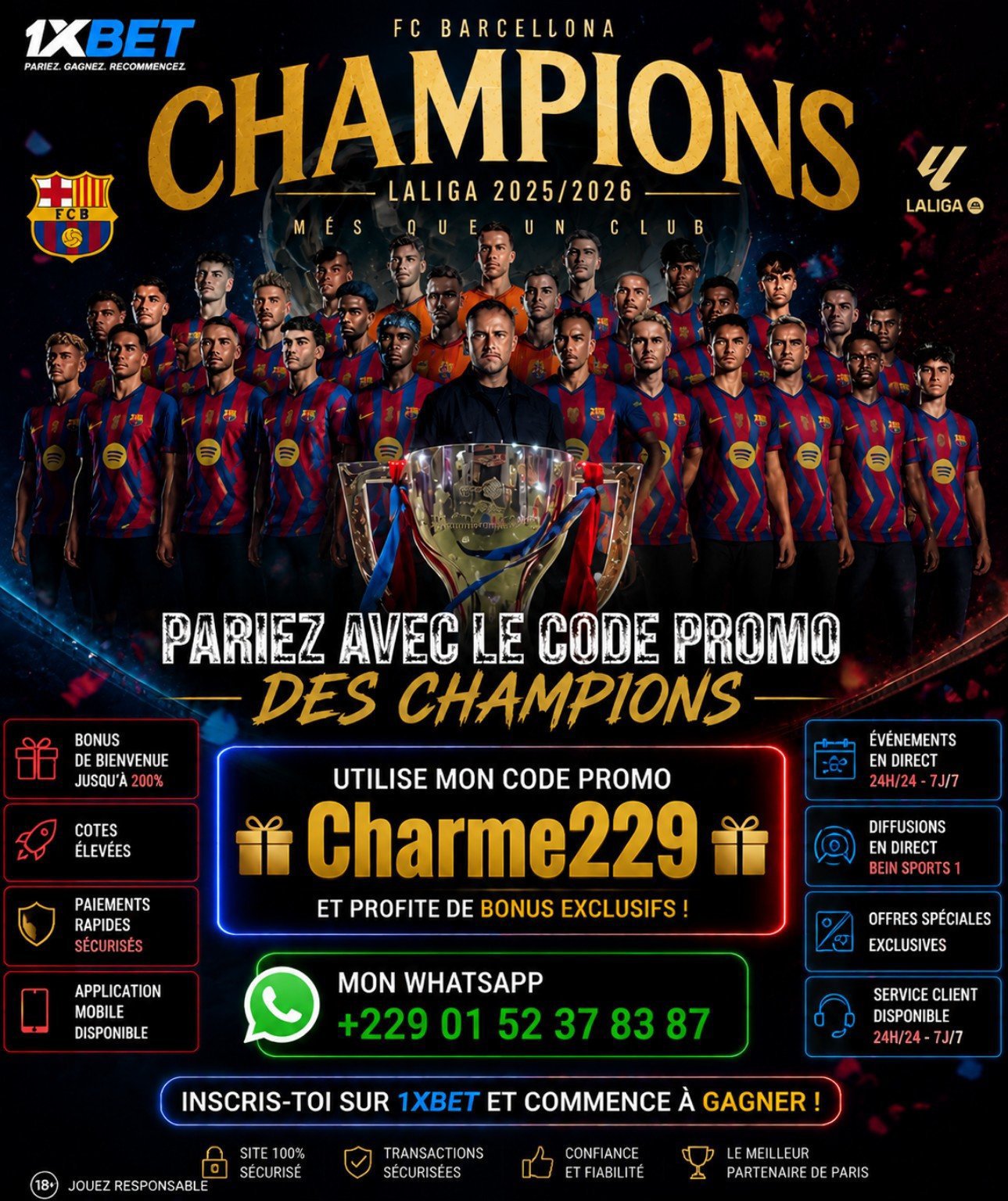 Promotion produit / service — charme
