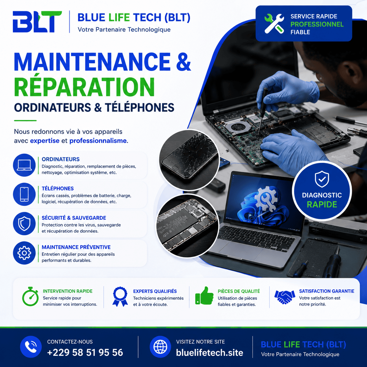Promotion produit / service — bluelife-tech