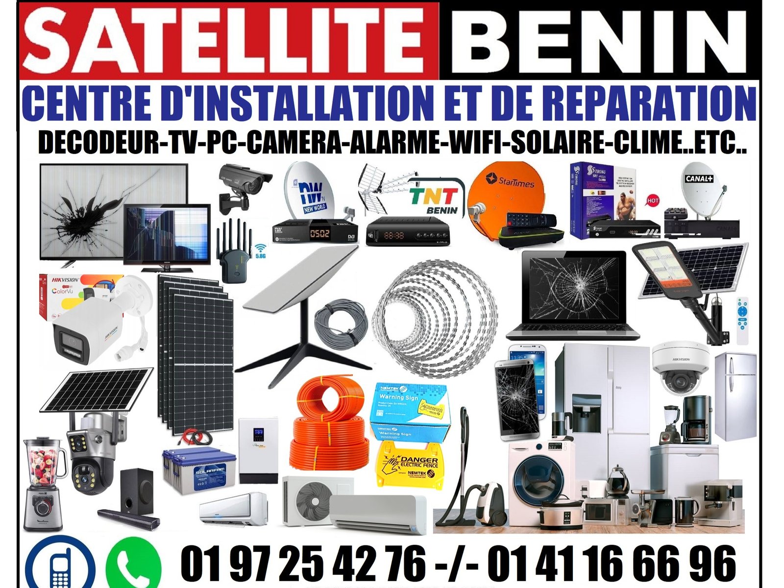Promotion produit / service — satellitebenin